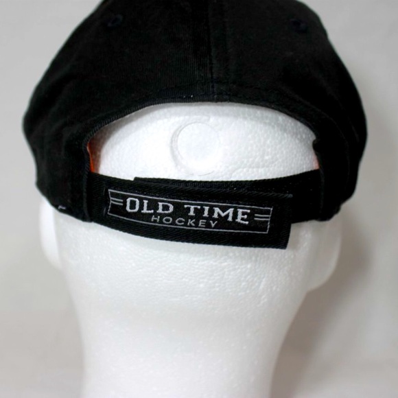 NHL PHILADELPHIA FLYERS PLAYER MARK RECCHI SIGNED Baseball Cap Hat Black Orange - Picture 4 of 12